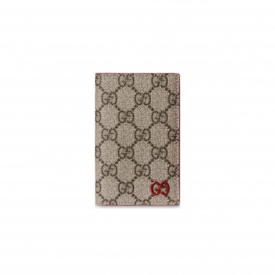 GUCCI RED INTERIOR GG LONG CARD CASE 768249 (15*12cm)